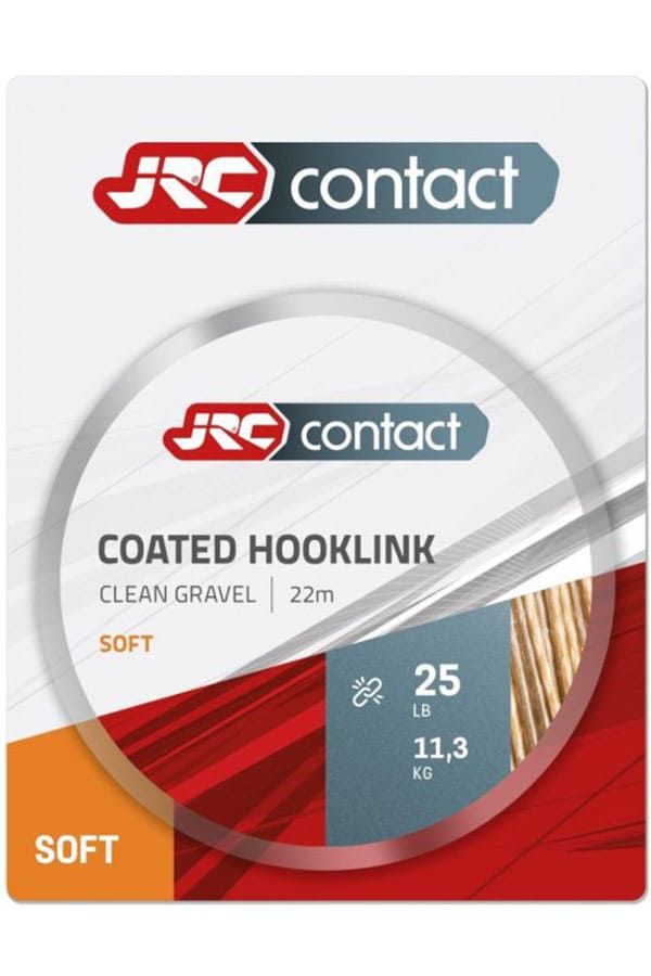 Повідцевий матеріал в оболонці JRC Soft Coated Hooklink Clean Gravel