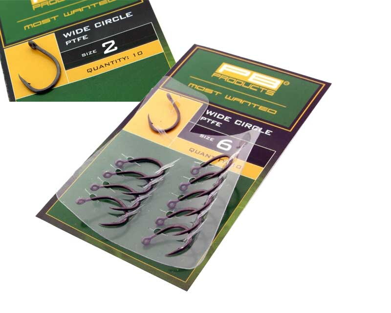 Гачки PB Products Wide Circle Hook PTFE