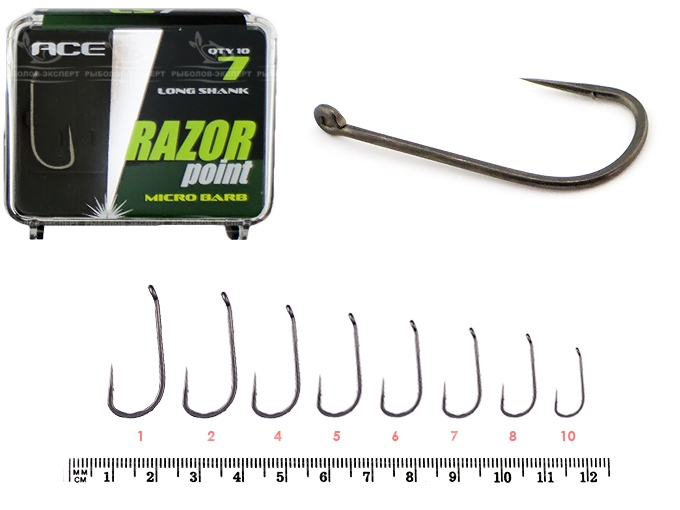 Гачки ACE H Stiff Rig Chod №4 CHKO019