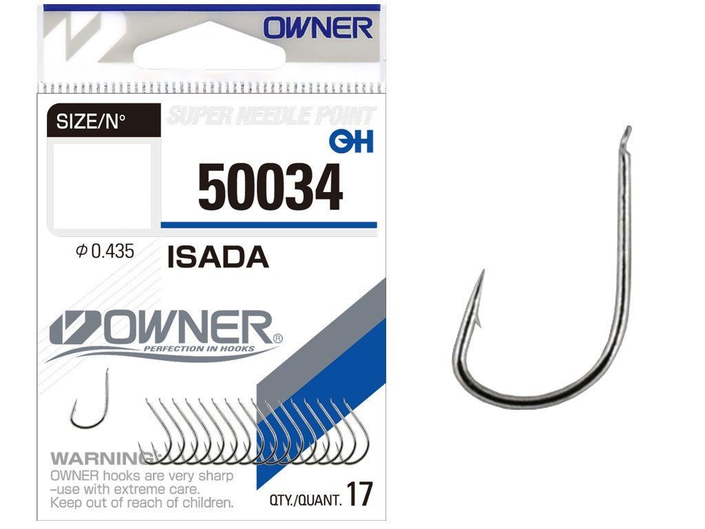 Гачки Owner Isada 50034 White