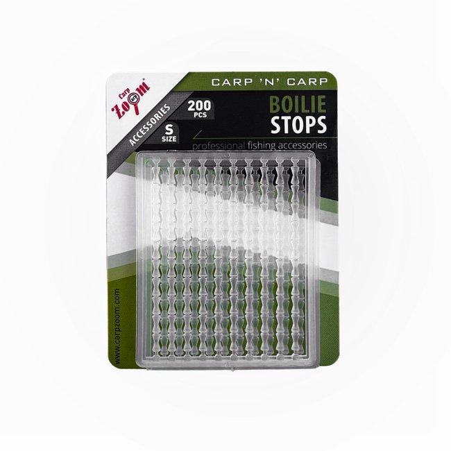 Стопори для бойлів Carp Zoom Boilie Stops S Clear (200 шт/уп)