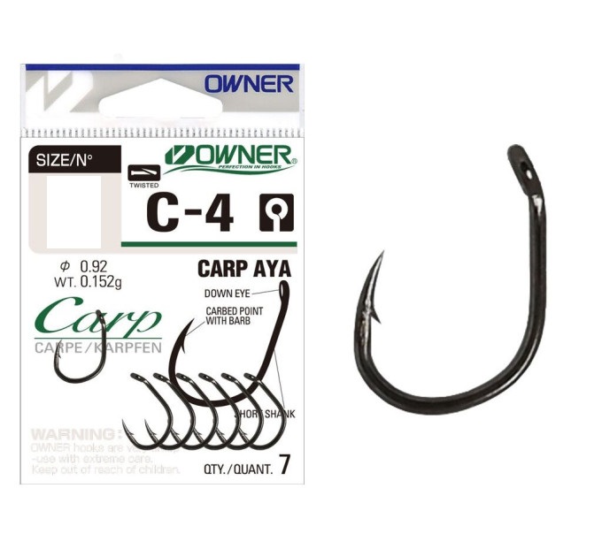 Гачки Owner Carp Aya C4-50924