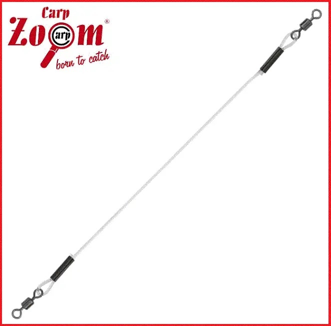 Готовий фідер гам Carp Zoom Power Gum Link з вертлюгами