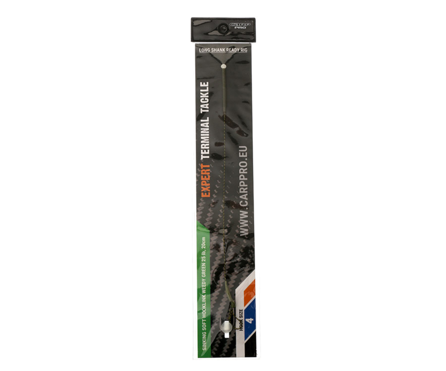 Готовий повідець з ледаркою Carp Pro Long Shank Ready Rig
