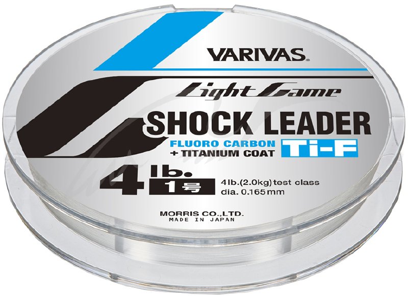 Флюорокарбон Varivas Light Game Shock Leader Ti-Fluoro 3lbs #0.8