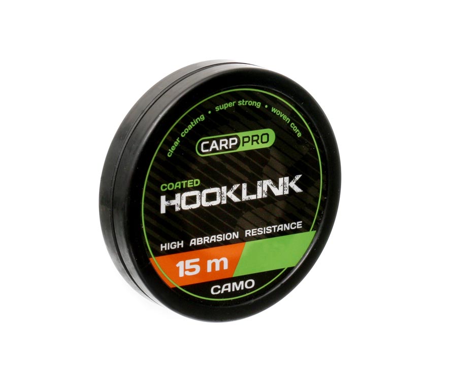 Повiдковий матеріал в оболонцi  Carp Pro Soft Coated Hooklink Camo