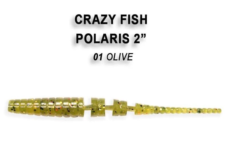 Силікон Crazy Fish Polaris 2"