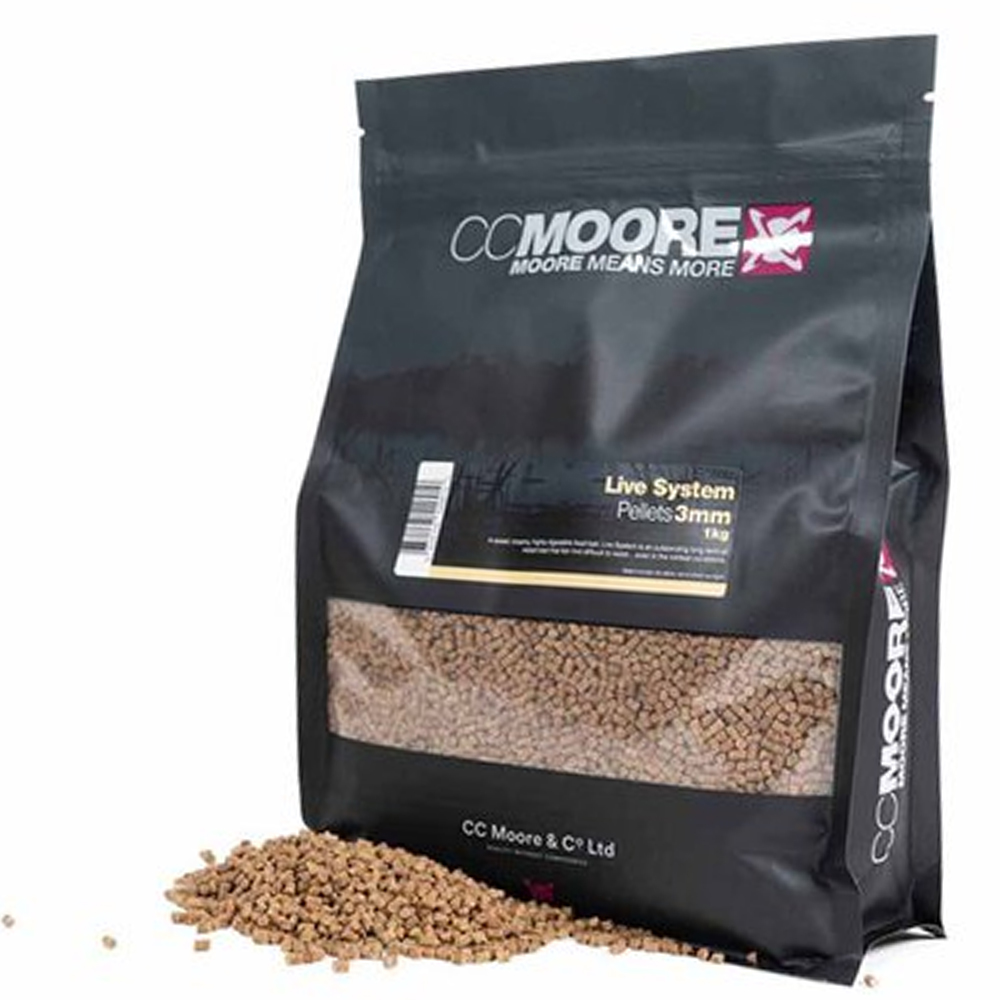 Пеллетс CC Moore Live System 3mm 1kg