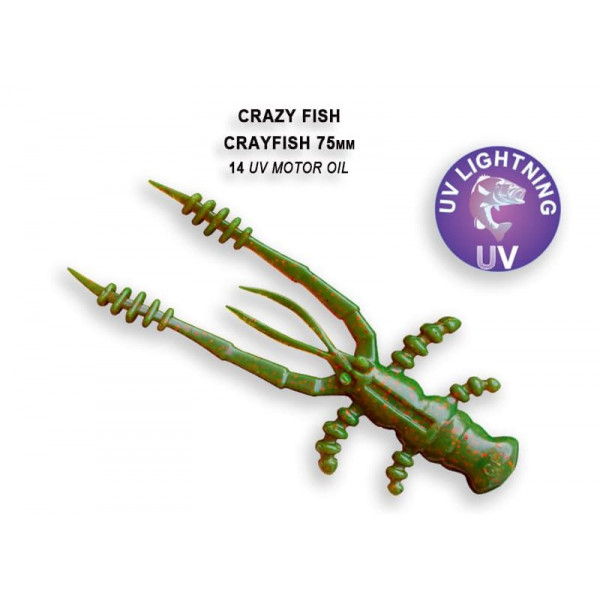 Силікон Crazy Fish Crayfish 3"