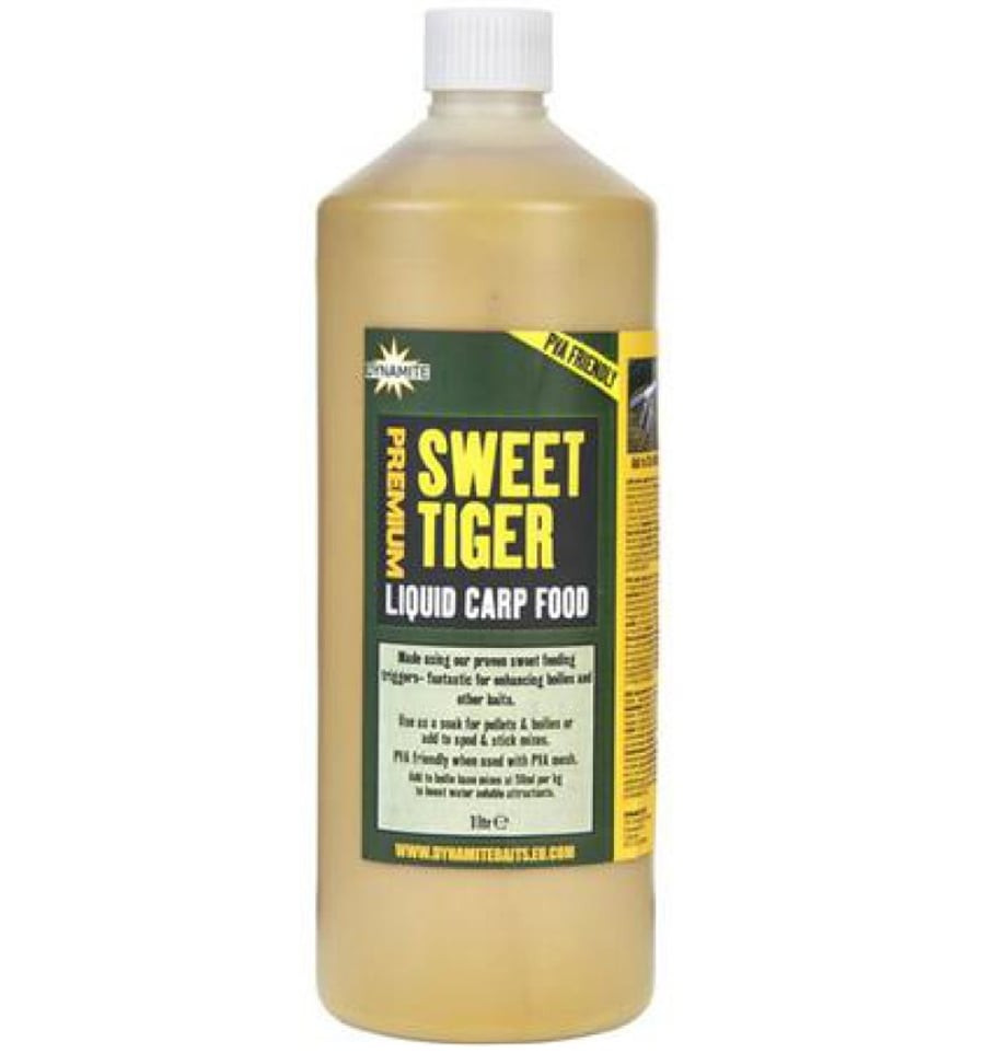 Ліквід Dynamite Baits Premium Sweet Tiger Liquid Carp Food 1L
