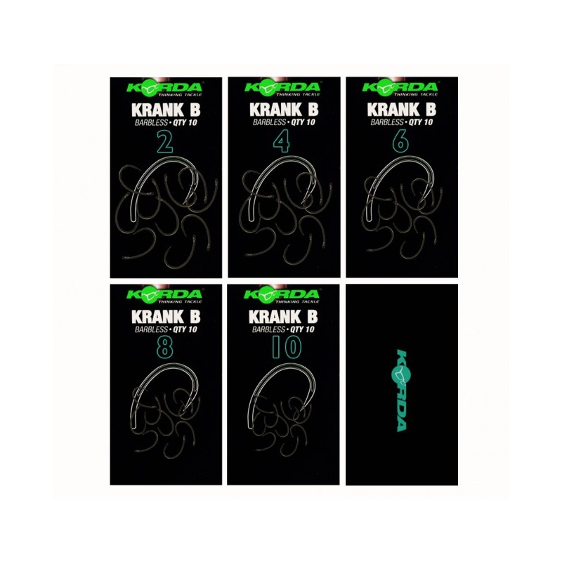 Гачки Korda Krank Barbless