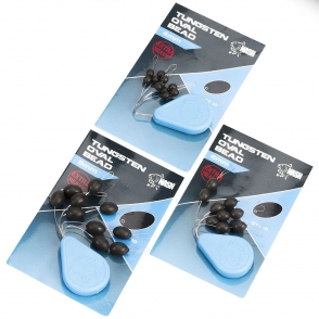 Вольфрамова бусина овальної форми Nash Tungsten Oval Bead 10шт 8мм