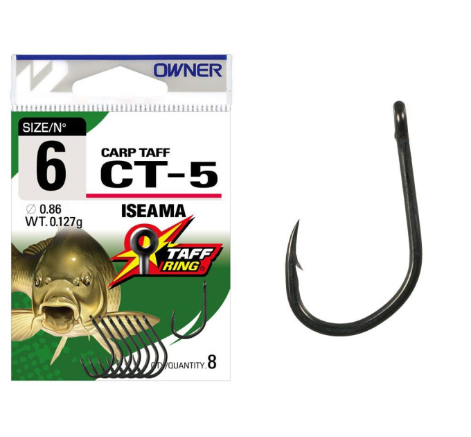 Гачки Owner Carp Taff CT-5 53275