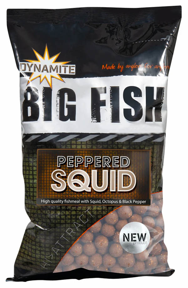 Бойли Dynamite Baits Peppered Squid Boilies