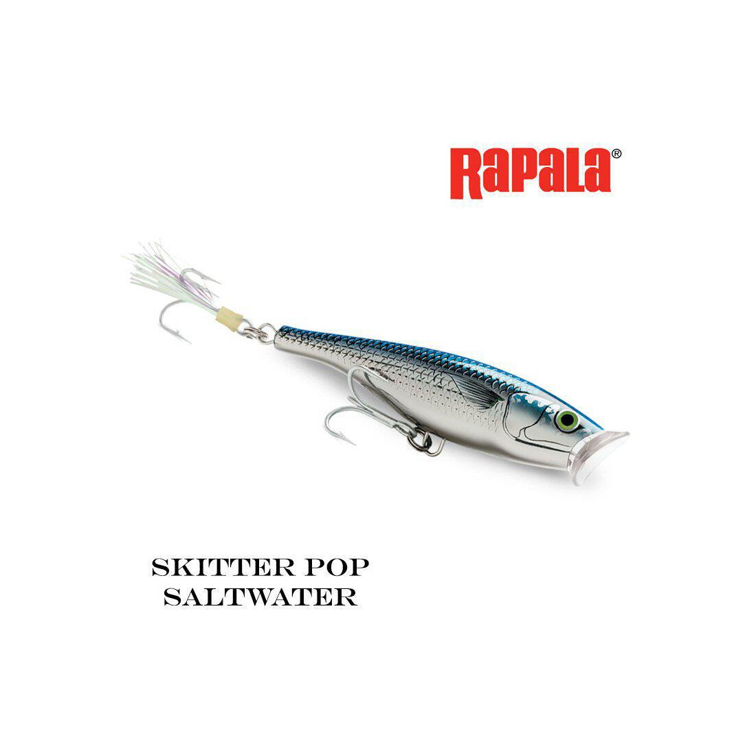 Воблер Rapala Skitter Pop Saltwater SSP12