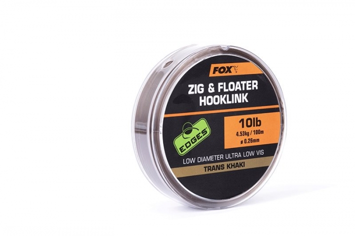 Повідцевий матеріал для зіг-ріг Fox Zig & Floater Hooklink 100m10Lb/0.26mm