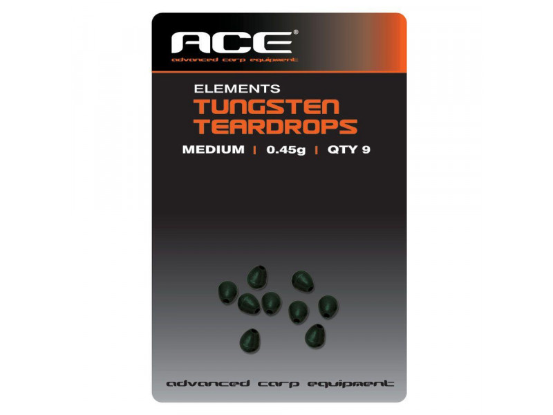 Намистинка ACE вольфрамова Tungsten Teardrop Beads Large