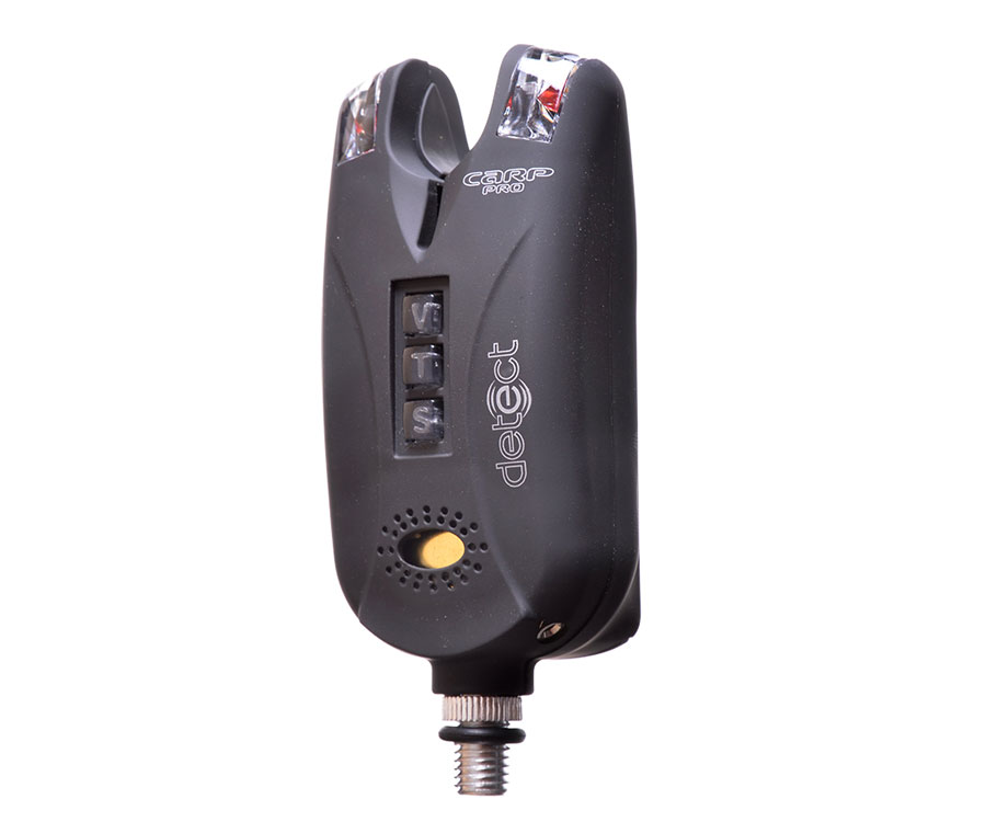 Електронний сигналізатор клювання Carp Pro Bite Alarm Detect 9V VTS