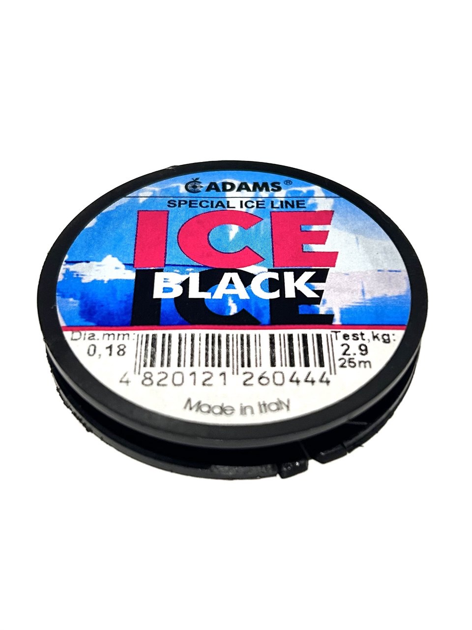 Волосінь зимова Adams Ice Black 25m