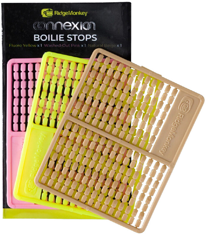 Стопори для бойлів RidgeMonkey Connexion Boilie Stops Multi Colours (3шт/уп)