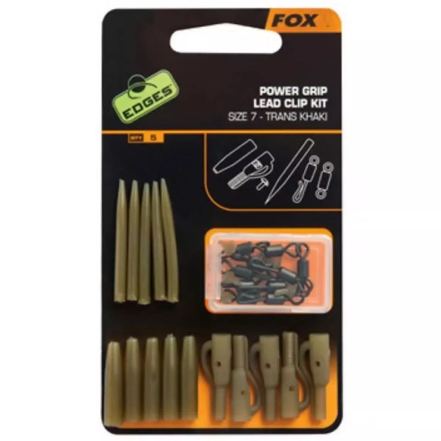 Набір Fox Edges Power Gri Lead Clip Kit