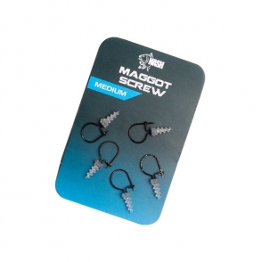 Гвинти для поп-апів з кліпсою для опариша Nash Maggot Screw 5шт Small