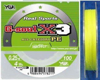 Шнур YGK G-Soul X3 100m