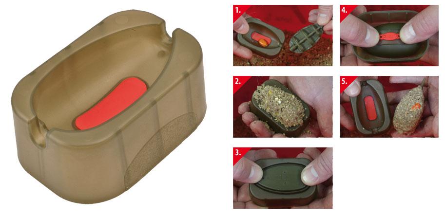 Прес-форма для годівниць CarpZoom Method Feeder Mould