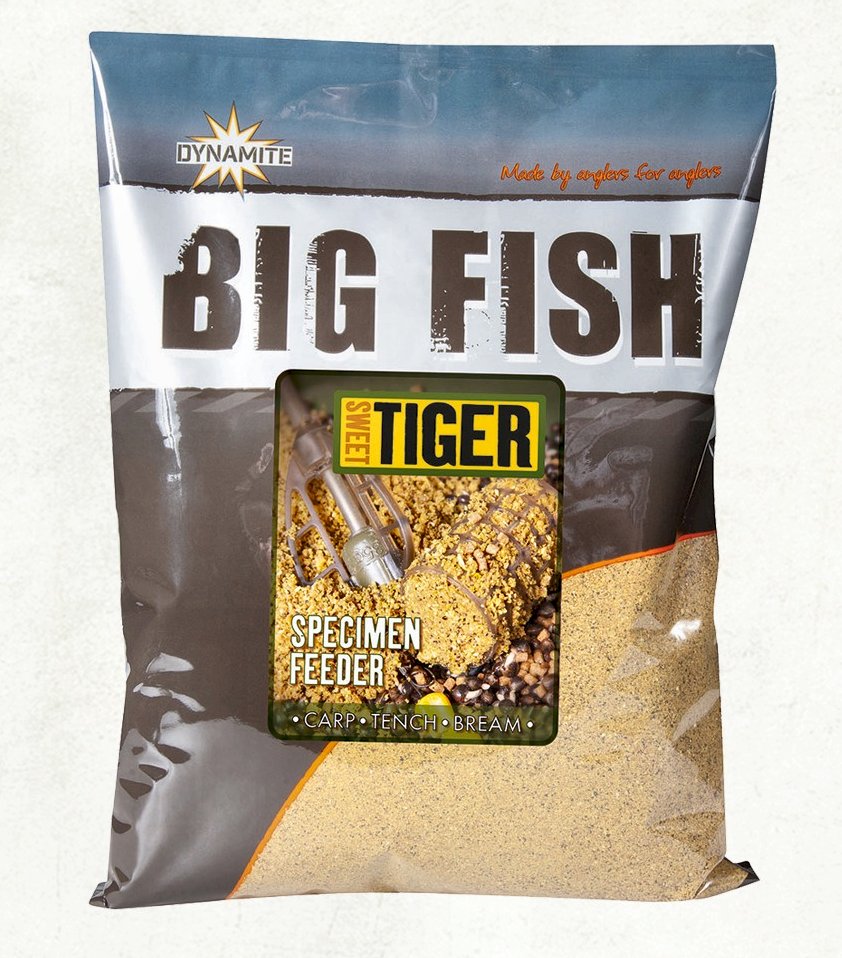 Сипуча суміш Dynamite Baits Big Fish Sweet Tiger&Corn 1.8kg