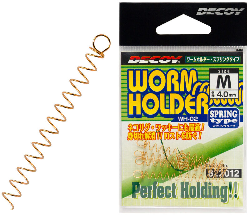 Штопор для силікону Decoy WH-02 Worm Holder Spring Type L (4 шт/уп)