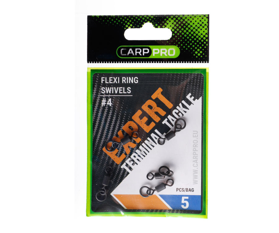 Вертлюг Carp Pro з запаяним кільцем №4 (5 шт)
