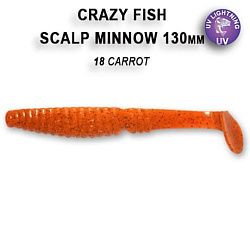 Силікон Crazy Fish Scalр Minnow 5.5"