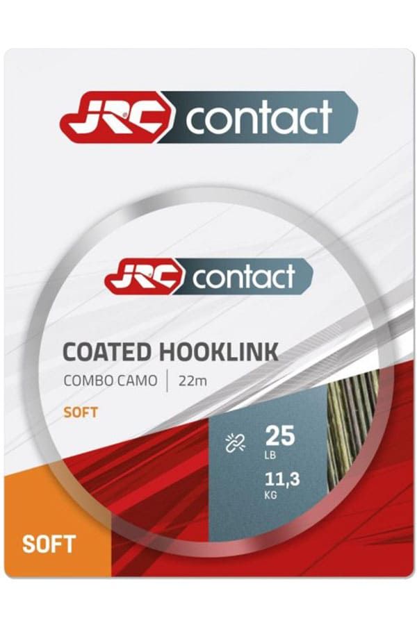 Повідцевий матеріал в оболонці JRC Soft Coated Hooklink Combo Camo