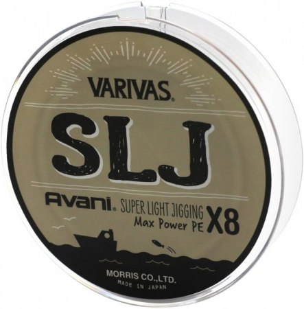 Шнур Varivas SLJ MAX Power PE X8 Multicolor 200m 9.0kg 0.165mm #1.0