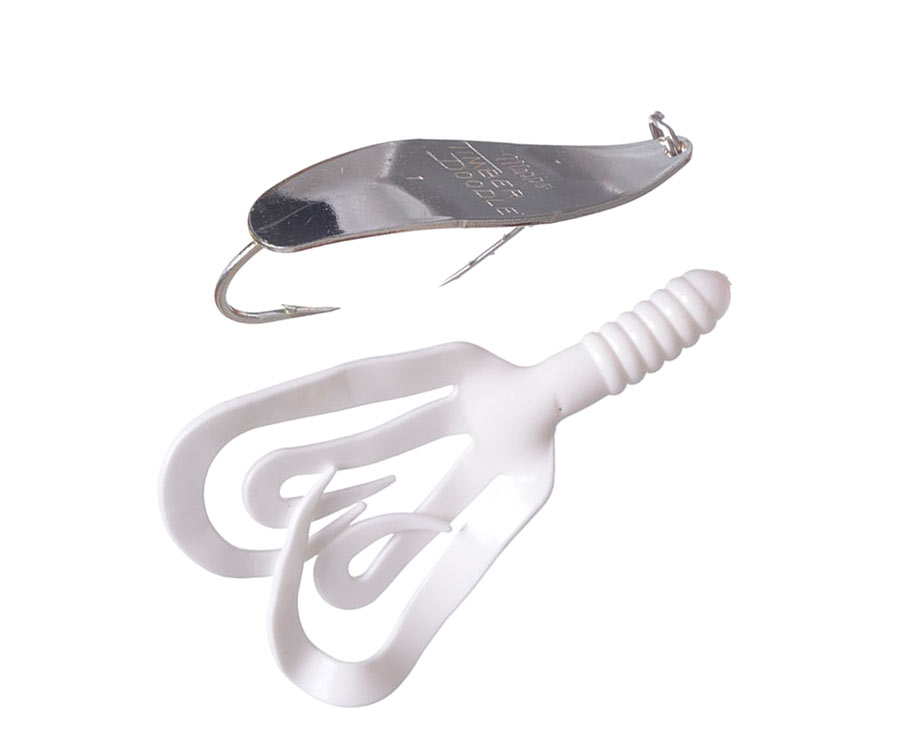 Коливальна Блешня Mepps Timber Doodle Silver/White