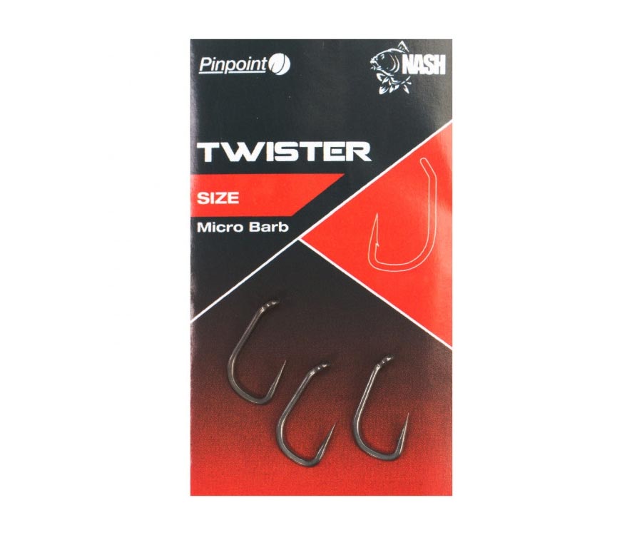 Гачки Nash Pinpoint Twister Hooks