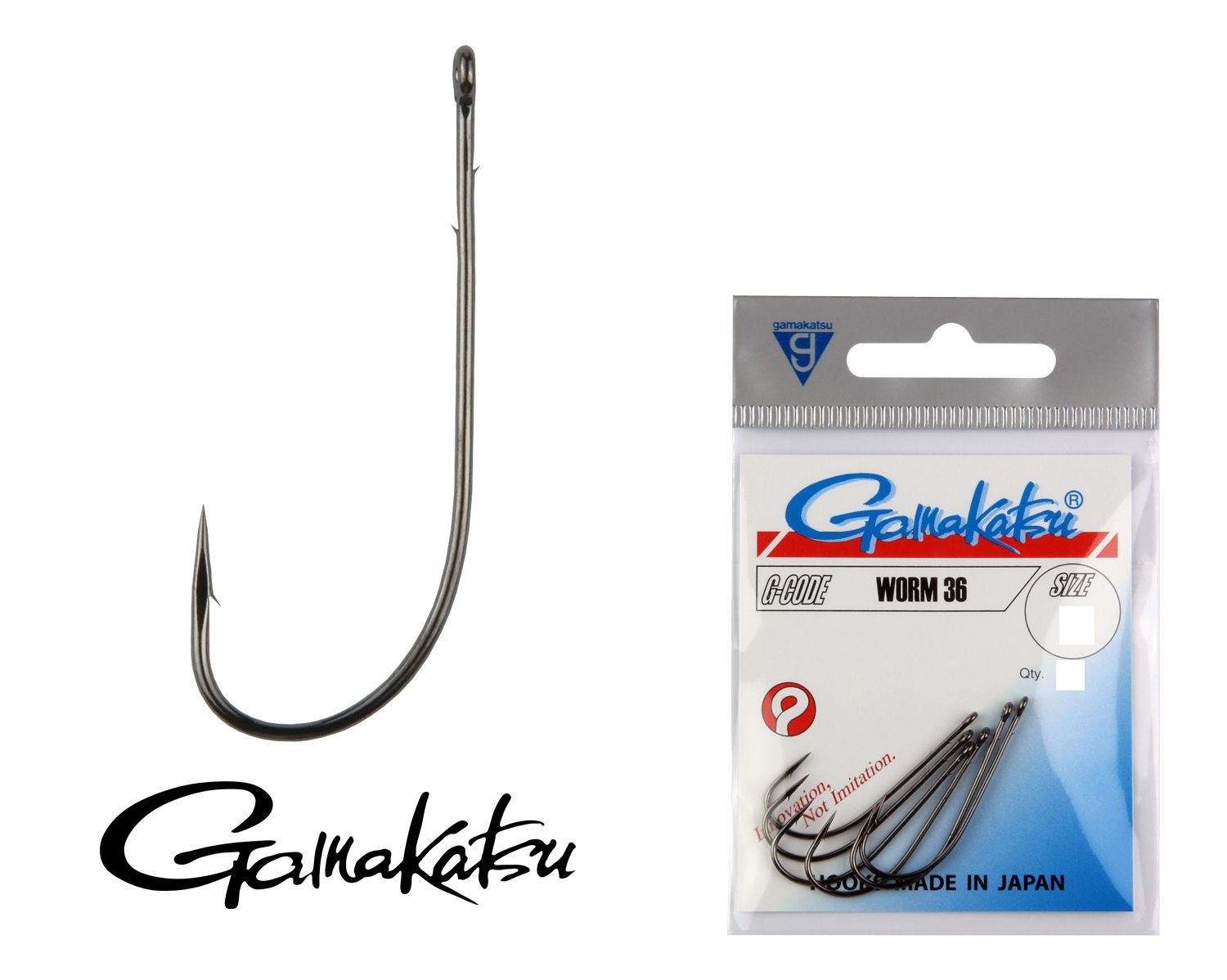 Гачки Gamakatsu Worm 36