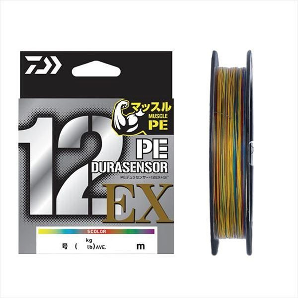 Шнур Daiwa UVF PE Dura Sensor X12EX+Si3 5C 100m 53kg 0.470mm #8.0