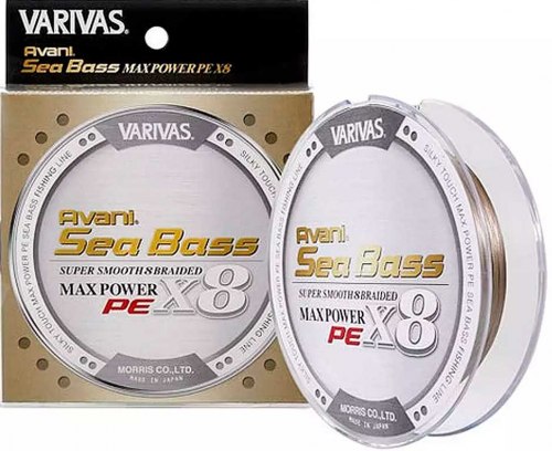 Шнур Varivas Avani SeaBass Max Power X8 Status Gold 150m 12.9kg 0.205mm #1.5