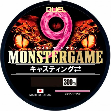 Шнур Duel Monster Game 9 300m Pinkpurple