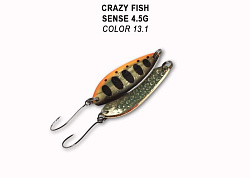 Коливаюча блешня Crazy Fish Sense 4.5g