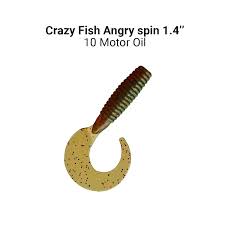 Силікон Crazy Fish Angry Spin 1.4"