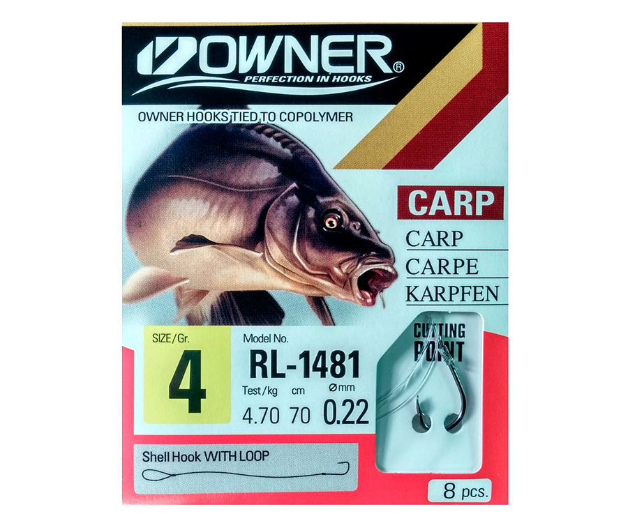 Гачки з повідцем Owner RL-1481