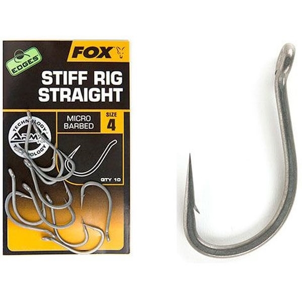 Гачки Fox Edges Armapoint Stiff Rig Straight