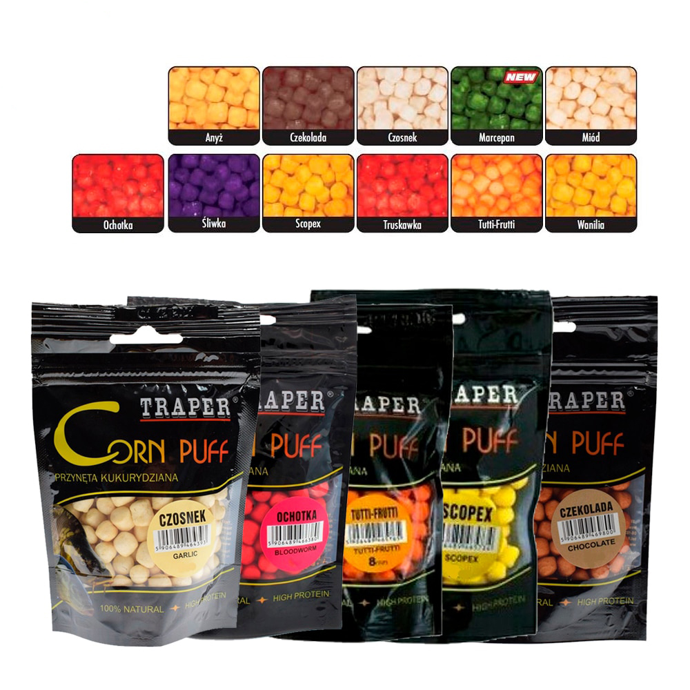 Повітряне тісто Traper Corn Puff 4mm/20g