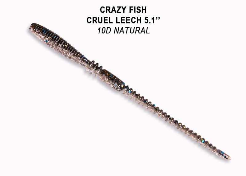 Силікон Crazy Fish Cruel Leech 5.1"