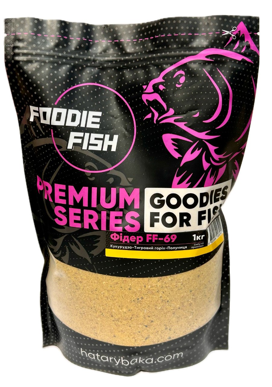 Сипуча суміш Foodie Fish Feeder 1кг
