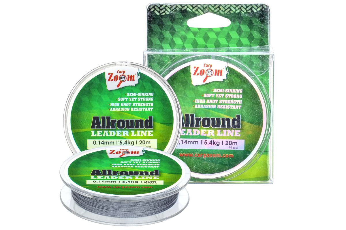 Повідцевий матеріал без оболонки Carp Zoom "Allround Leader Line (grey)