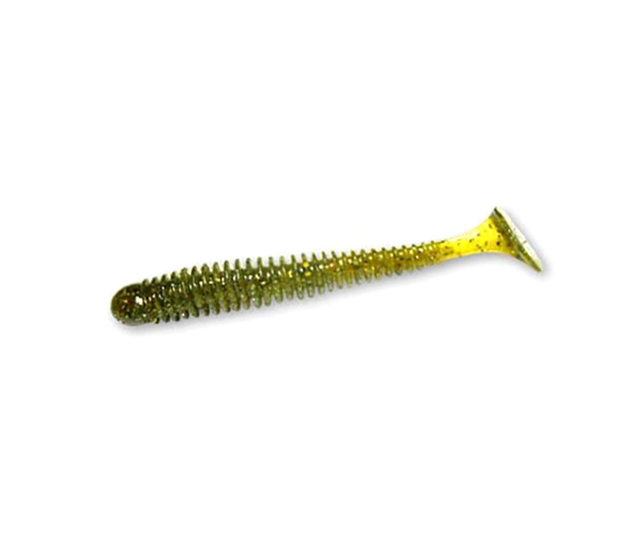 Силікон Crazy Fish Vibro Worm 4"