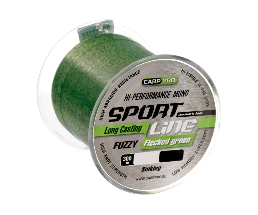 Волосiнь Carp Pro Sport Line Flecked Green 300м